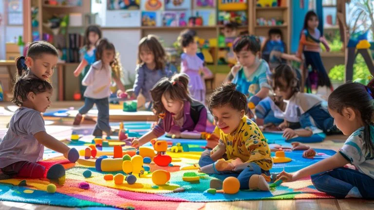 Brincadeiras na Rotina das Crianças: Desenvolvimento e Diversão